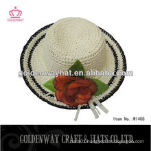 paper straw hat floppy sun hats to decorate